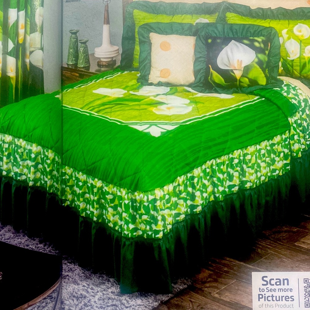 CALA Bedspread set and sheet set includes throw pillows